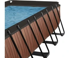 Karkasinis baseinas su smėlio filtru Exit Wood 400x200x100cm
