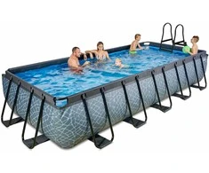 Karkasinis baseinas su smėlio filtru Exit Stone 540x250x100cm