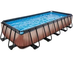 Karkasinis baseinas su filtru Exit Wood 540x250x100cm