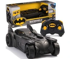 Batman Batmobile nuotoliniu būdu valdoma transporto priemonė DC Comics RC šviesa, garsas 23 cm