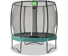 EXIT Allure Premium trampoline ø253cm - žalias