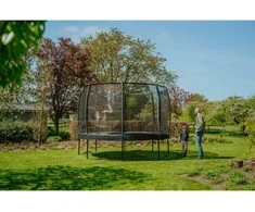 EXIT Allure Premium trampoline ø427cm - žalias