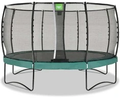 EXIT Allure Premium trampoline ø427cm - žalias