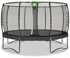 EXIT Allure Premium trampoline ø427cm - juodas