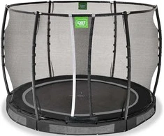 EXIT Allure Premium ground trampoline ø305cm - juodas