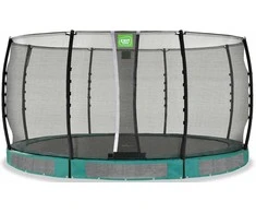 EXIT Allure Classic žemės batutas ø427cm - žalias