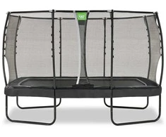 EXIT Allure Premium trampoline 214x366cm - juodas