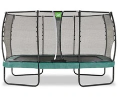 EXIT Allure Premium trampoline 244x427cm - žalias