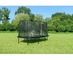 EXIT Allure Premium trampoline 214x366cm - žalias