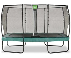 EXIT Allure Premium trampoline 214x366cm - žalias