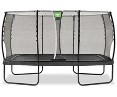 EXIT Allure Classic trampoline 244x427cm - juodas