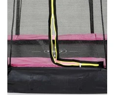Įkasamas batutas su tinklu Exit Silhouette 183cm - Rožinis