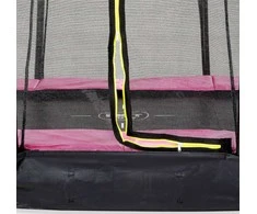 Įkasamas batutas su tinklu Exit Silhouette 183cm - Rožinis