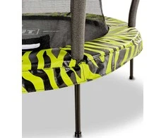 EXIT Tiggy junior trampoline with safety ø140cm - juodas/žalias