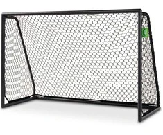 EXIT Scala aliuminio futbolo vartai 180x120cm - juodi