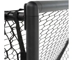 EXIT Scala aliuminio futbolo vartai 120x80 cm - juodi