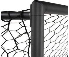 EXIT Scala aliuminio futbolo vartai 300x200cm - juodi