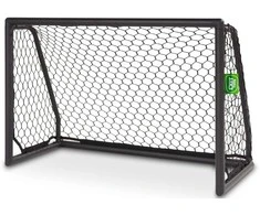 EXIT Scala aliuminio futbolo vartai 120x80 cm - juodi