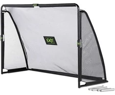 Mobilūs futbolo vartai su atmušimo sienelė Exit Coppa 220x170x80cm