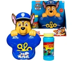 Burbulų aparatas su skysčio burbulų pistoletu + 100 ml skysčio Paw Patrol Chase