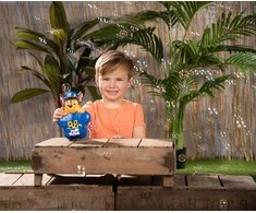 Burbulų aparatas su skysčio burbulų pistoletu + 100 ml skysčio Paw Patrol Chase