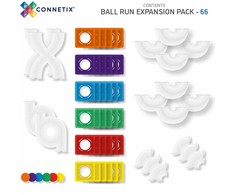 Connetix – „Ball Run“ išplėtimo paketas – vaivorykštė (CT-R-00066-BR)
