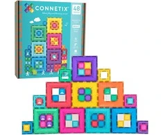 CONNETIX magnetinis konstruktorius - Bright Portal Pack 48d.