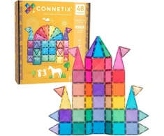 CONNETIX magnetinis konstruktorius - Glitter Castle Pack 48d.