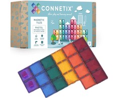 Connetix – 24 vienetų pastelinių stačiakampių pakuotė (CT-P-00024-RE)