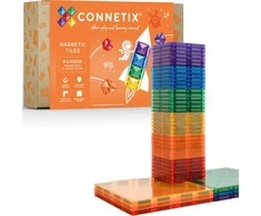 Connetix - Rainbow Square Pack 42 Pieces - (CT-R-00042-SQ)