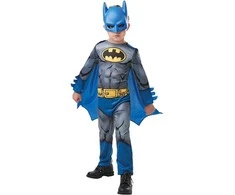 DC Comics Betmeno karnavalinis kostiumas, juodas maskavimas 110-116 cm (5-6 metai)