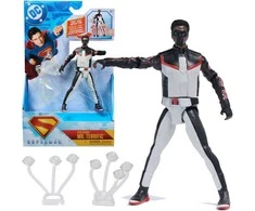 DC Comics Epic Strike maža figūrėlė, judanti lėlė Mr. Terrific, 15 cm + priedai