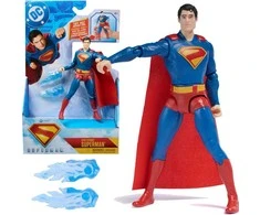 DC Comics Epic Strike maža figūrėlė Superman judanti lėlė 15 cm + priedai