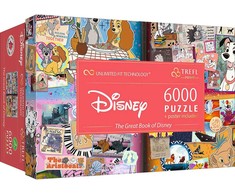 Trefl Dėlionė 6000 vnt. - Disney animacijos