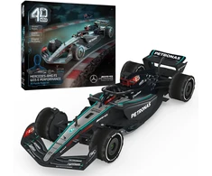 4D dėlionė Formulės 1 bolidas AMG Petronas W15 E Performance 3D modelis surinkimui 62,5 cm