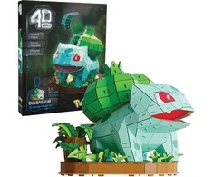 Spin Master 4D dėlionė FDP FAP Pokemon Bulbasaur GML 3D dėlionė, 195 detalės, animaciniai filmukai