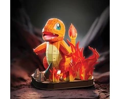 „Puzzle 4D“ statyti „Pokemon Charmander“ 3D modelius surinkimui