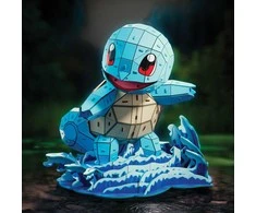 Spin Master 4D Statyba - 3D Dėlionė - Carapuce Pokémon - 180 dalių - 24cm - nuo 12 metų