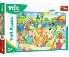 Trefl Dėlionė 100 vnt. - Treflikų atostogos