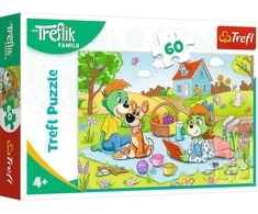 Trefl Dėlionė 60 vnt. - Treflikų atostogos