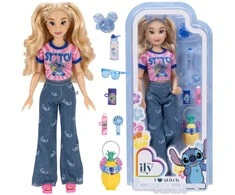 Jakks Pacific „Disney ILY 4ever“ mados lėlė su Stitch tema ir aksesuarų rinkiniu, 30 cm