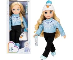 Jakks Pacific Disney ILY 4ever madingas lėlės draugas ant pačiūžų su Elsos motyvu, 48 cm