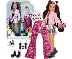 Disney ILY 4ever madingų lėlių rinkinys su Minnie Mouse motyvu ir aksesuarais, 30 cm