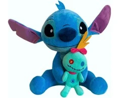 Simba „Disney Lilo“ ir „Stitch Stitch“ pliušinis žaislas su Scrump 47 cm