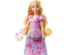 Mattel Lėlė Disney princesė Roszpunka 2in1 su aksesuarais