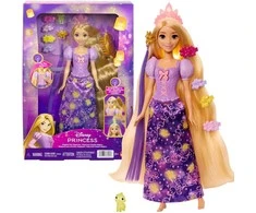 Mattel DISNEY PRINCESS RUPUNZEL interaktyvi lėlė Auksaplaukė (JHL46)