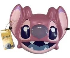 Disney Stitch maska Angel rožinė su gumką