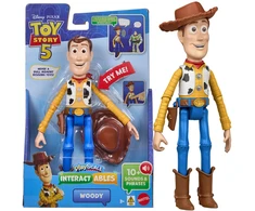 Mattel Disney Toy Story 5 Interaktywna figurka Chudy Woody Interactables 23 cm EN