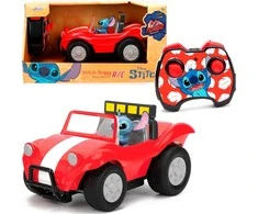 Jada Toys „Disney“ nuotoliniu būdu valdoma transporto priemonė „Raudon Buggy“ su dygsniu, RC figūrėlė