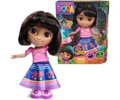 Interaktyvi lėlė tyrinėtoja Dora 30 cm 10+ garsų Šoki su manimi